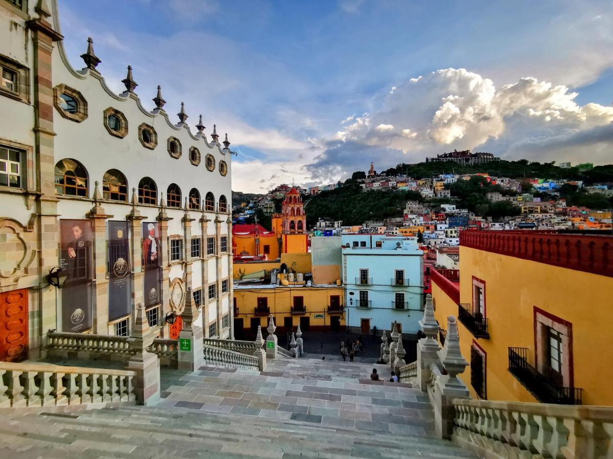 Hotel Chocolate Tradicional Guanajuato Bagian luar foto